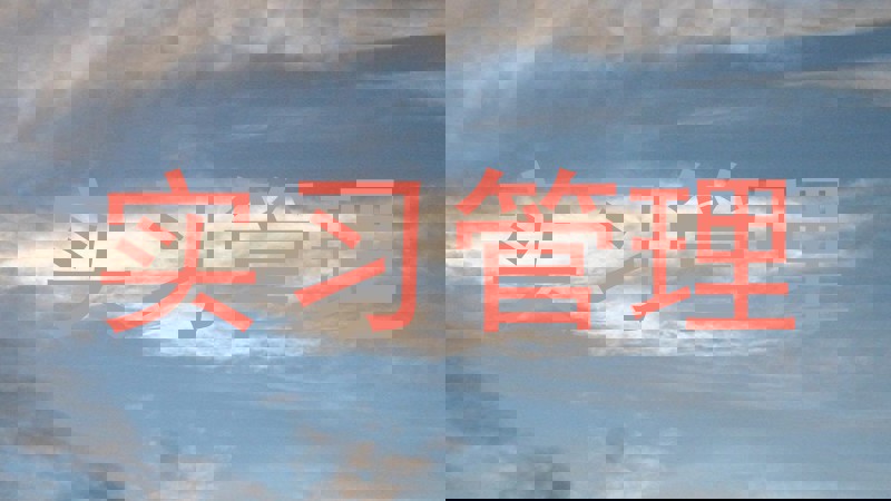 实习管理