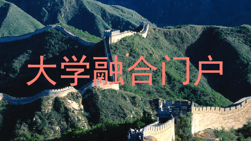大学融合门户