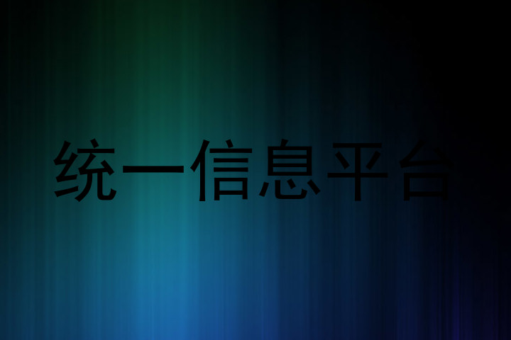 统一信息平台