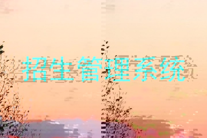 招生管理系统