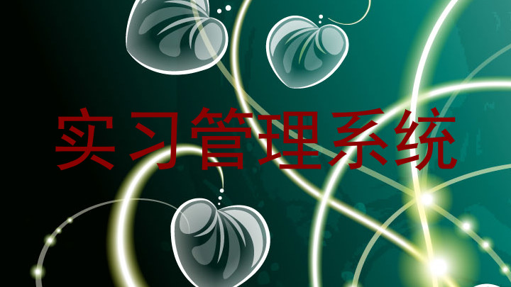 实习管理系统
