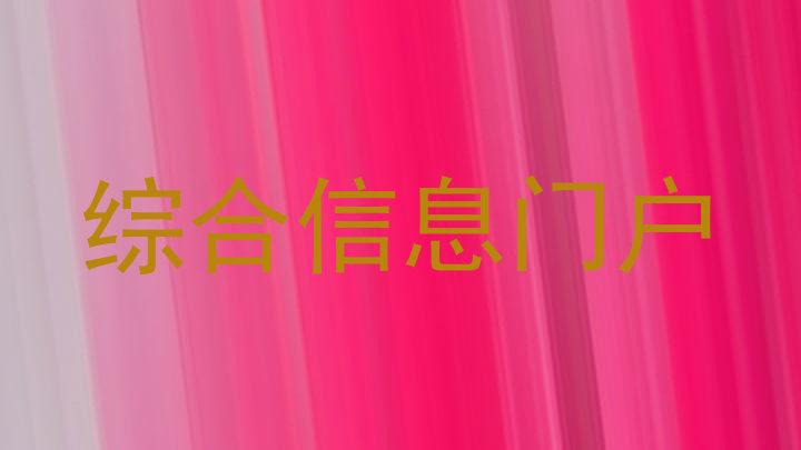 综合信息门户