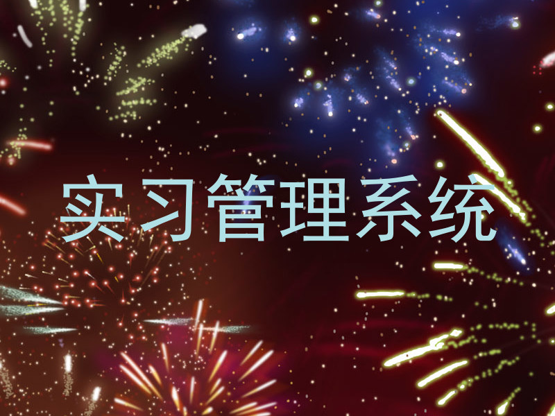 实习管理系统