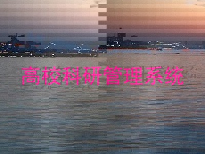 高校科研管理系统