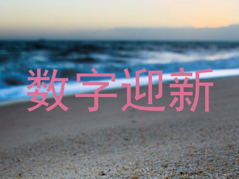 数字迎新