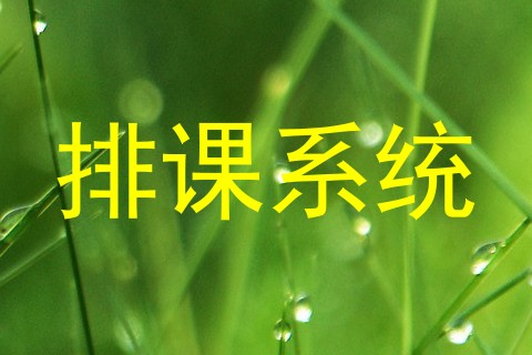 排课系统