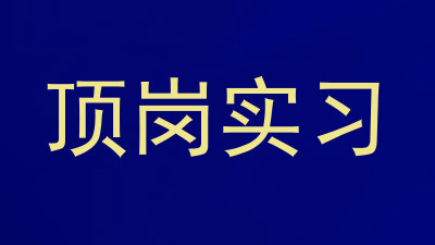 顶岗实习