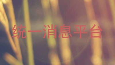统一消息平台
