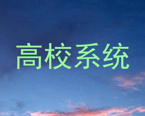 高校系统
