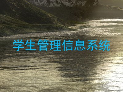 学生管理信息系统