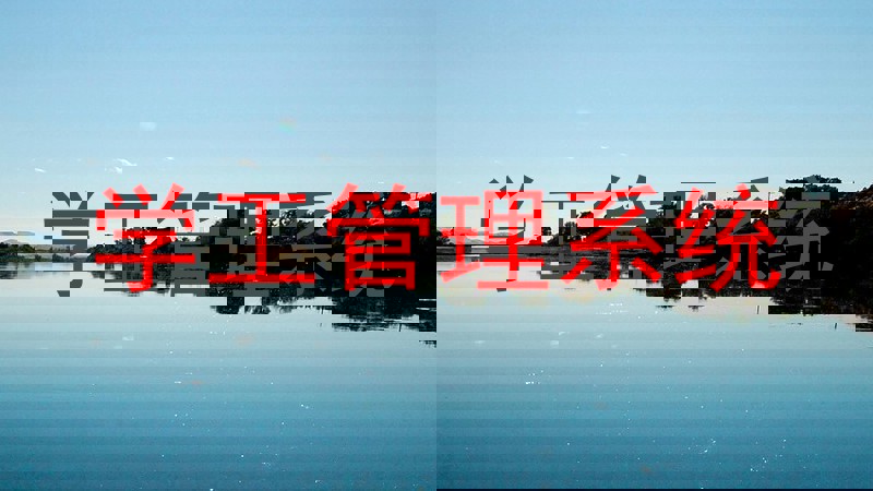 学工管理系统