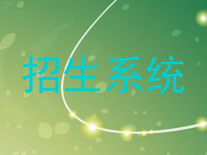 招生系统