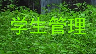 学生管理