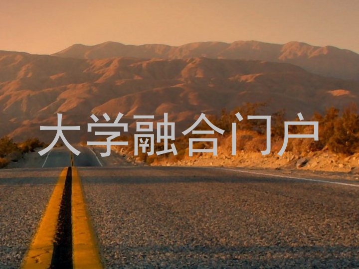 大学融合门户