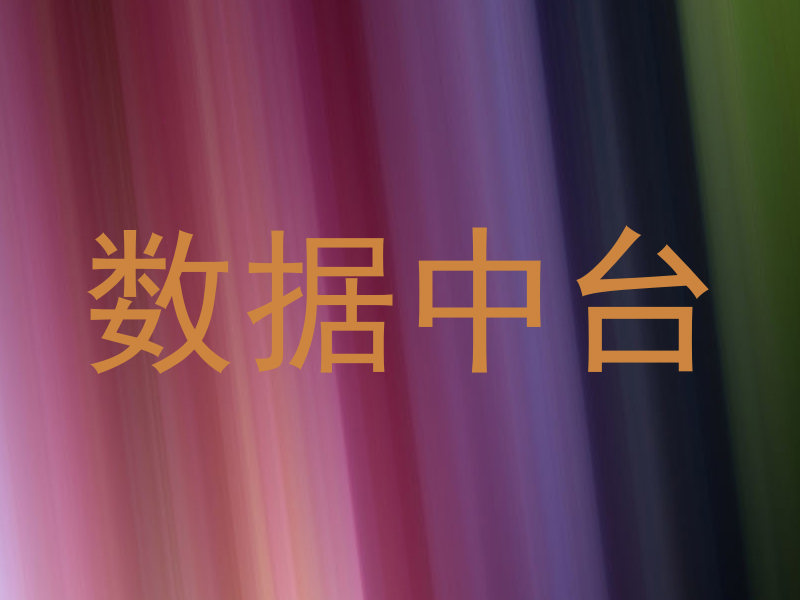 数据中台