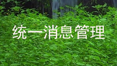 统一消息管理