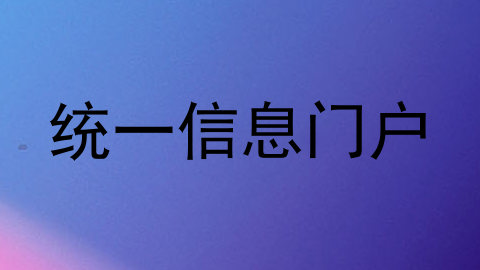 统一信息门户