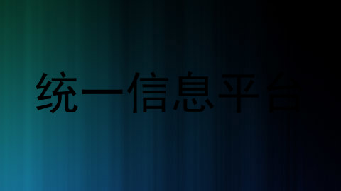统一信息平台