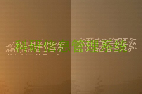 科研信息管理系统