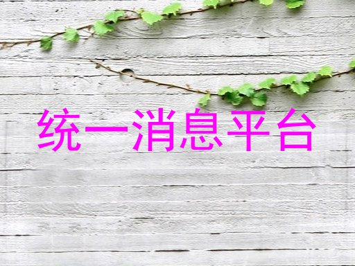 统一消息平台