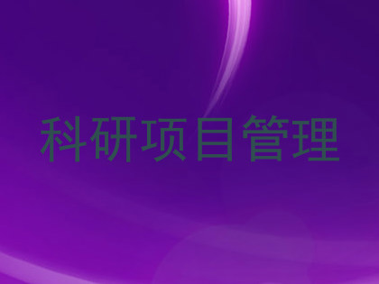 科研项目管理