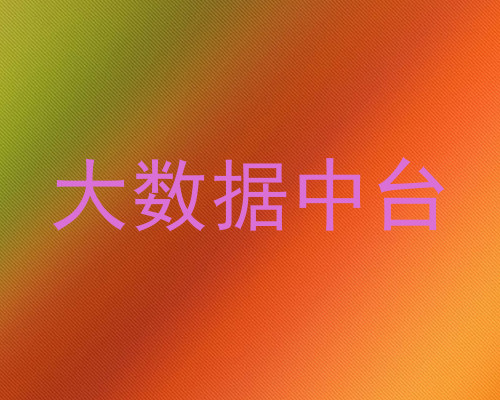 大数据中台
