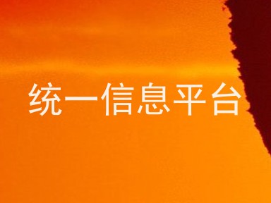 统一信息平台