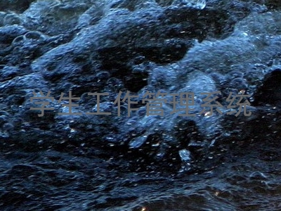 学生工作管理系统