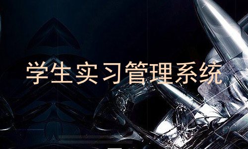 学生实习管理系统