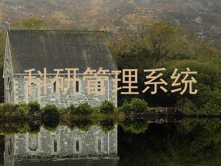 科研管理系统