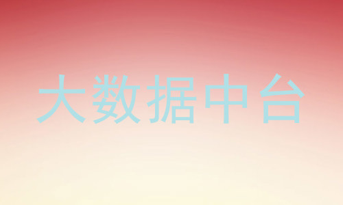 大数据中台