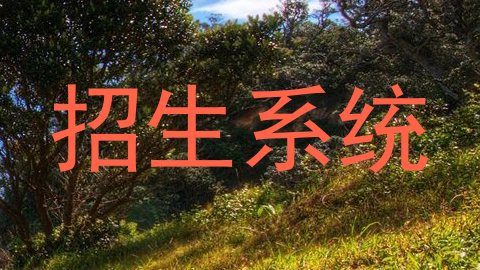 招生系统