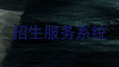 招生服务系统