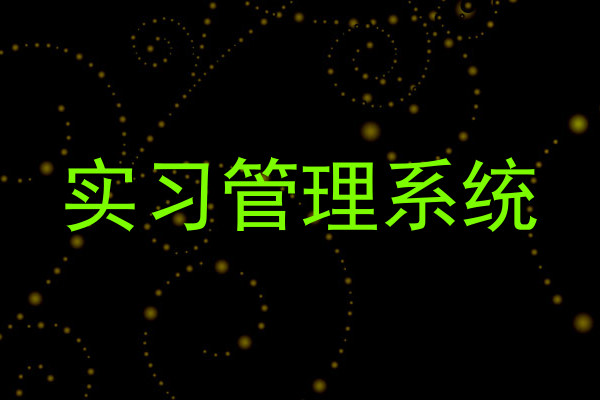 实习管理系统