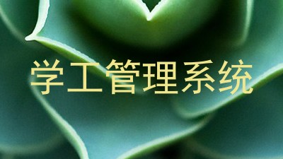 学工管理系统