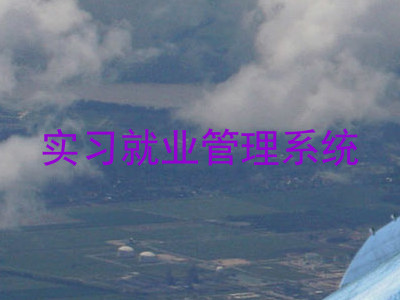 实习就业管理系统
