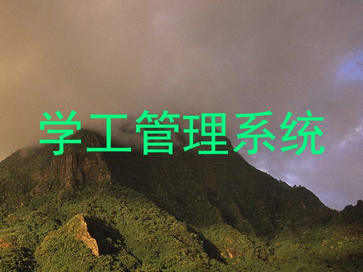 学工管理系统