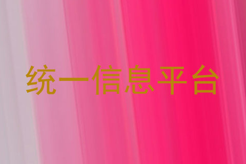 统一信息平台