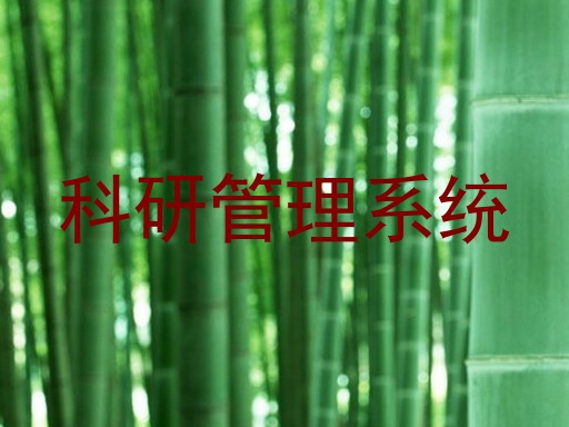 科研管理系统