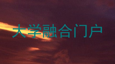 大学融合门户