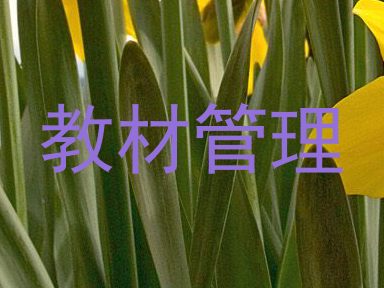 教材管理