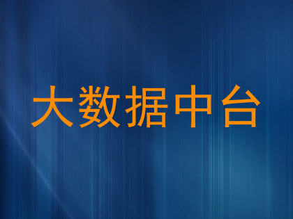 大数据中台