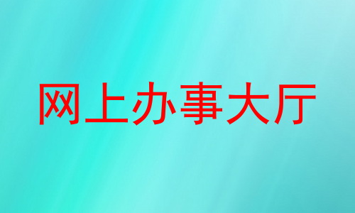 网上办事大厅