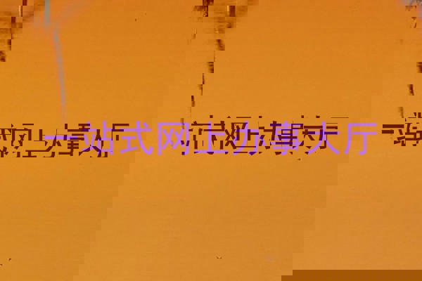 一站式网上办事大厅