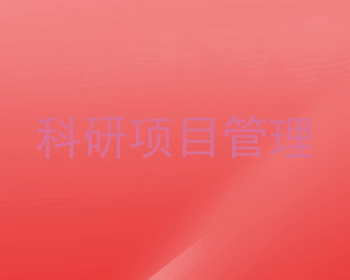 科研项目管理