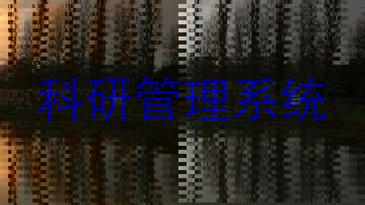 科研管理系统