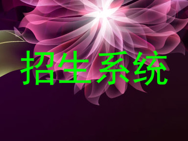 招生系统