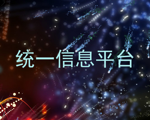 统一信息平台