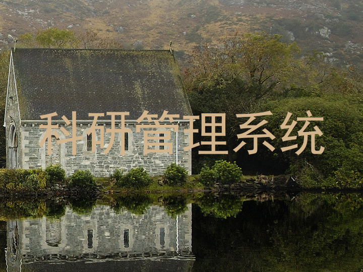 科研管理系统