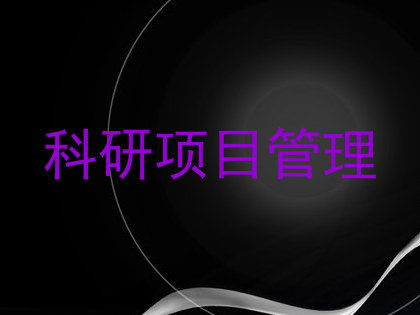 科研项目管理